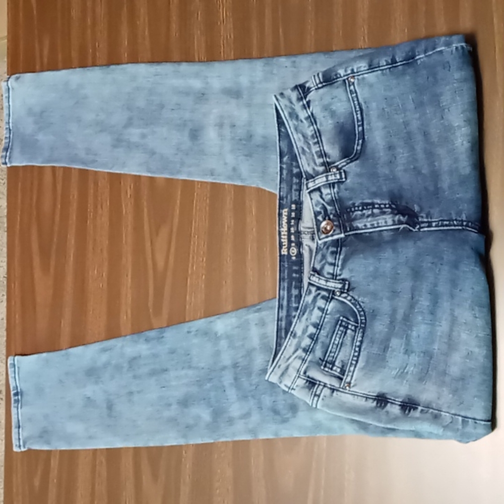 Ruff Hewn "Acid Wash" Style Jeans Size 6
